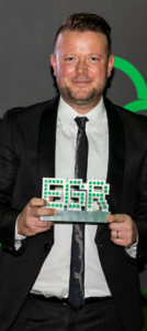 Salvatore Martorana of Casino2k at the EGR Italy Awards